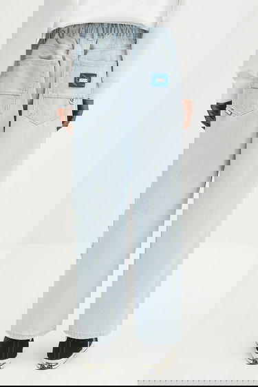 Дънки AAPE by A Bathing Ape Loose Fit Jeans AAPE Now Синьо | AAPPTMB623XAN, 2