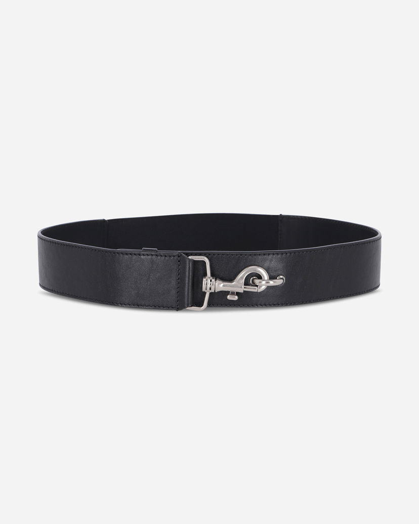 Колани Dries Van Noten Elasticated Leather Belt Черно | 252-021404-151 900