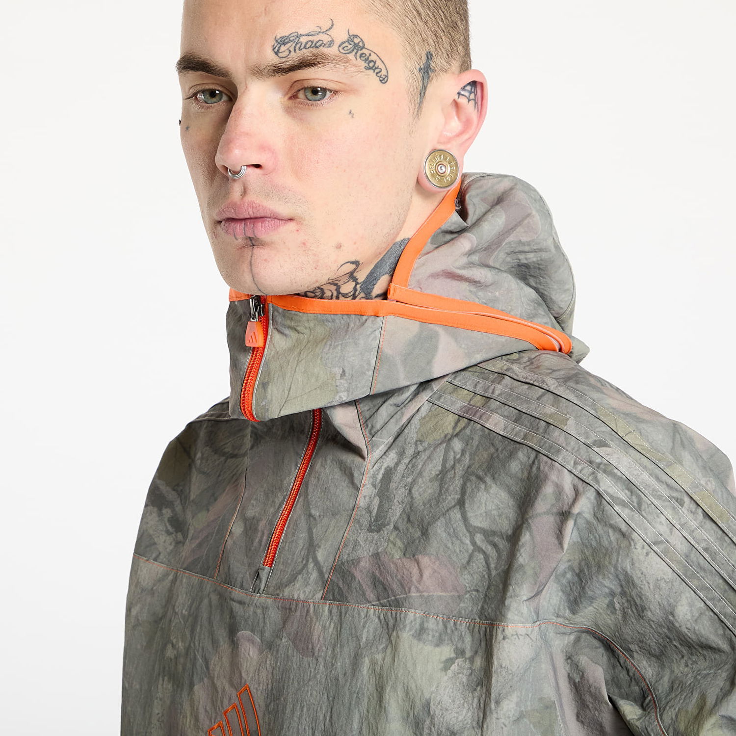 Ветровка adidas Originals Camo Anorak Jacket Многоцветен | JD5418, 1
