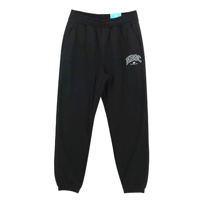 Спортни панталони New Balance NBSC Logo Sweatpants Черно | 6LC44363-BK, 0