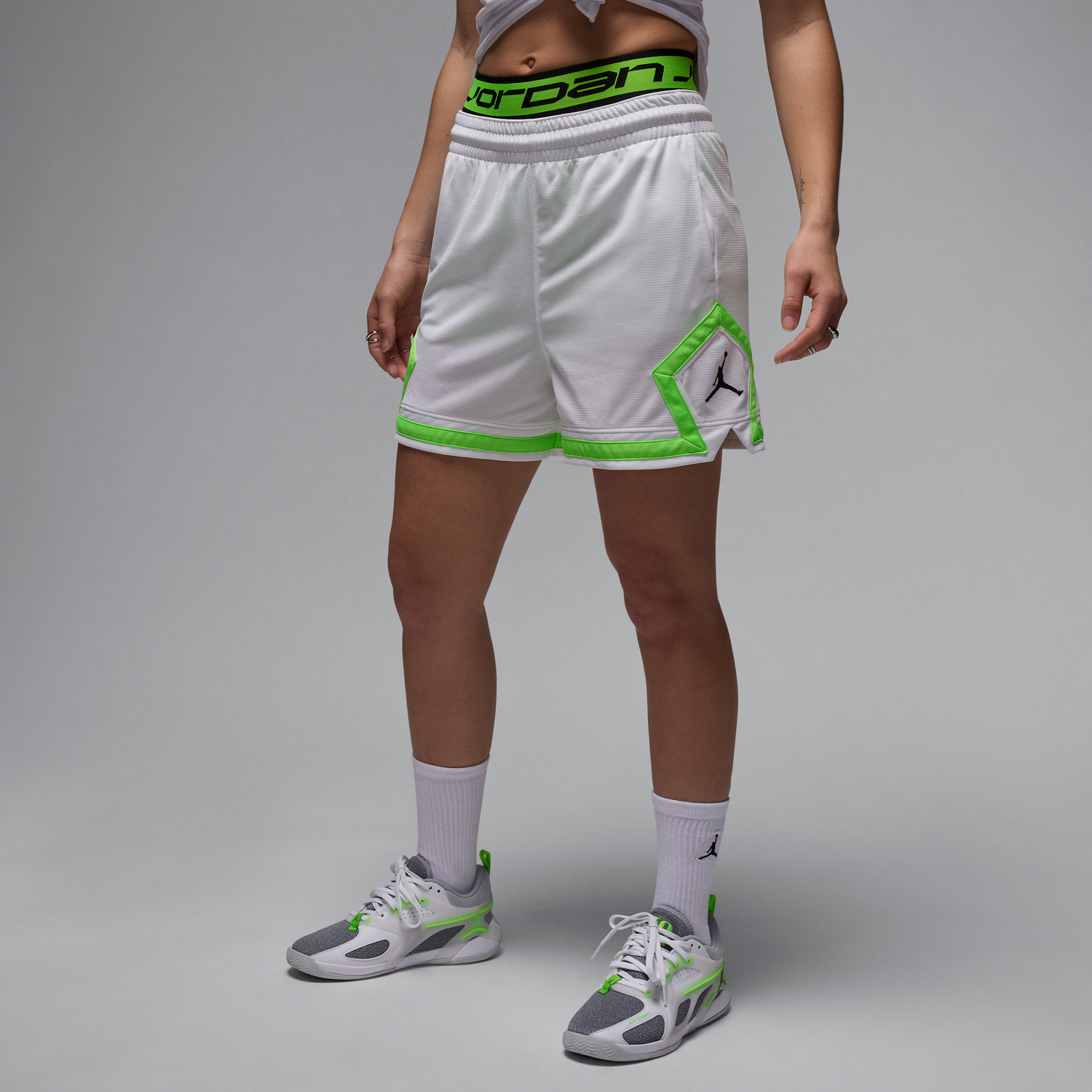 Къси панталони Jordan Jordan Sport Diamond Shorts Бяло | FN5134-102, 0