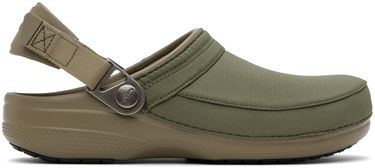 Кецове и обувки Crocs Museum of Peace & Quiet x Classic Clogs "Khaki & Off-White" Зелено | 209389-260, 0
