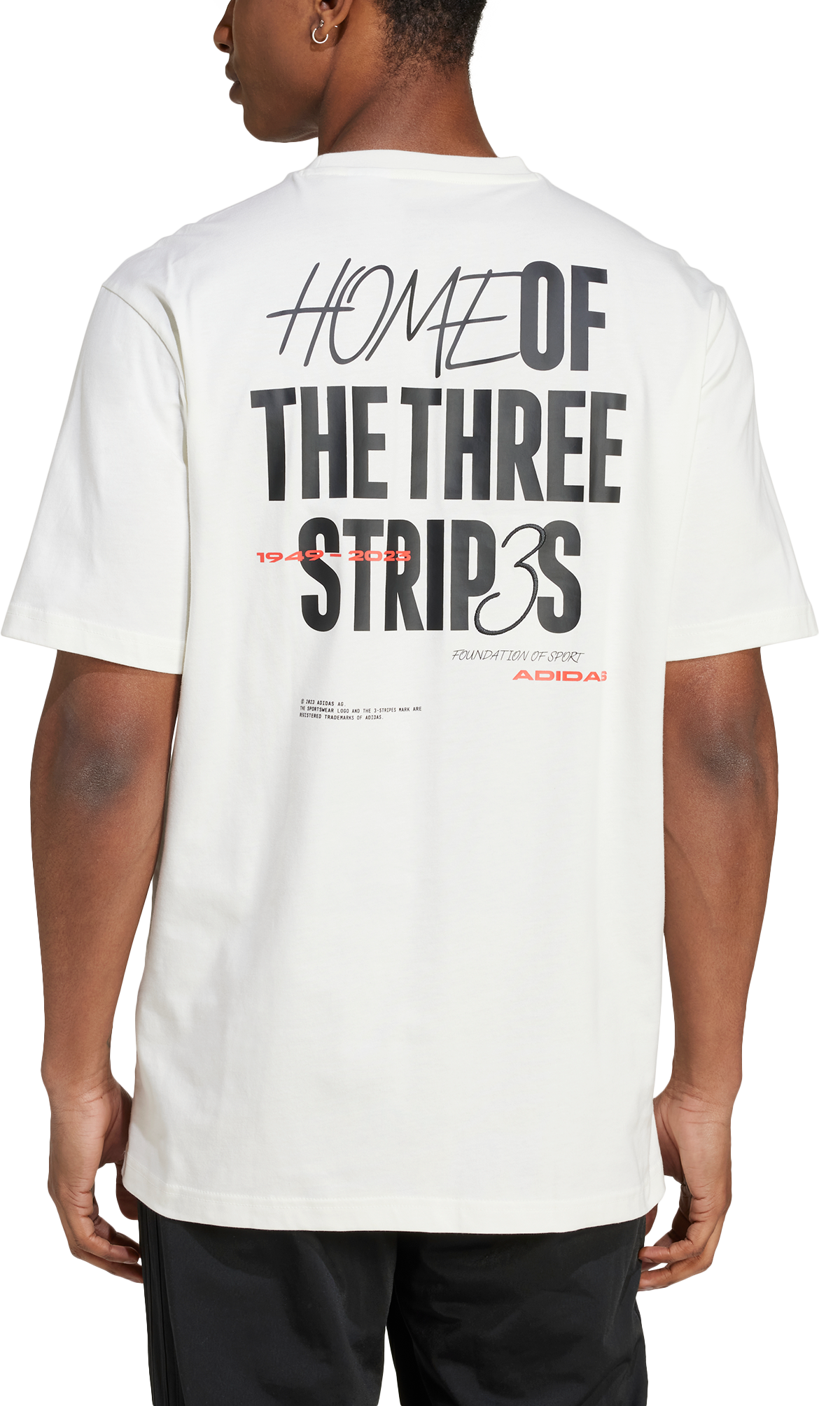 Тениска adidas Originals Men's Graphic Print T-Shirt Бяло | iw2677, 1