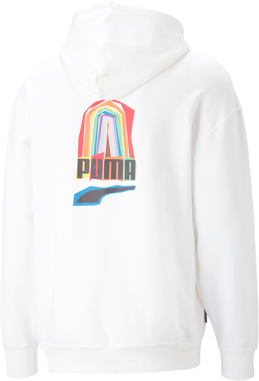 Суитчър Puma Downtown Pride Hoodie Бяло | 538311-002, 1