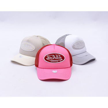 Шапка с козирка Von Dutch Von Dutch Trucker Tampa Foam Polyester Cap Розово | VD-7030863, 3