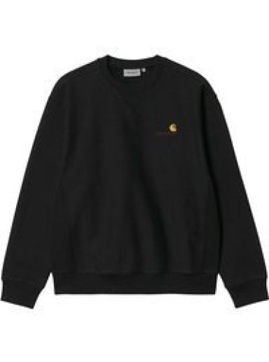 Пуловер Carhartt WIP American Script Crewneck Черно | I025475_blk