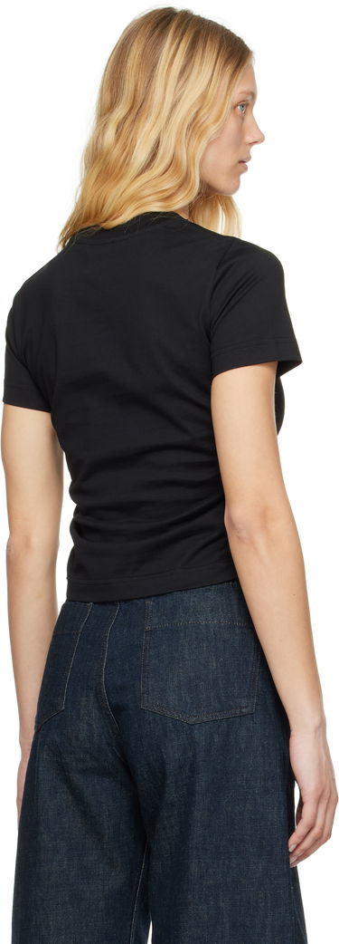 Тениска Burberry Burberry Cotton T-Shirt Черно | 8109187, 2