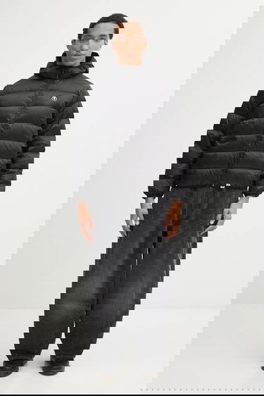 Пухо яке AAPE by A Bathing Ape 29 Now Hooded Puffer Jacket Черно | AAPDNM7720XXP, 5