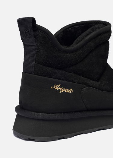 Кецове и обувки AXEL ARIGATO Black Suede Pillow Boots Черно | F2582001, 5
