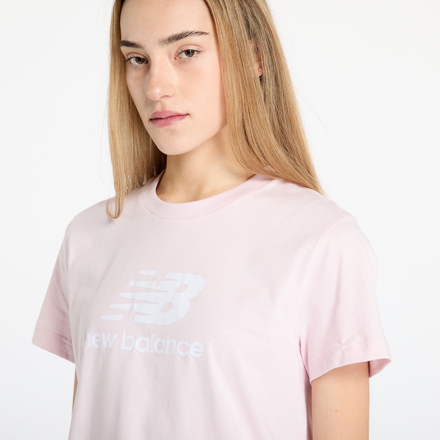 Тениска New Balance New Balance Sport Essentials Jersey T-Shirt Розово | WT41502RSG, 1