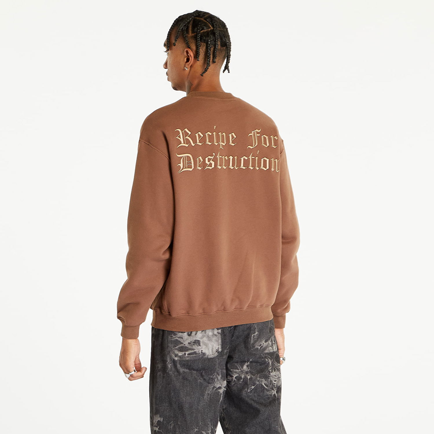 Суитчър Pleasures Recipe Crewneck Brown Кафяво | P23F021 BROWN, 1