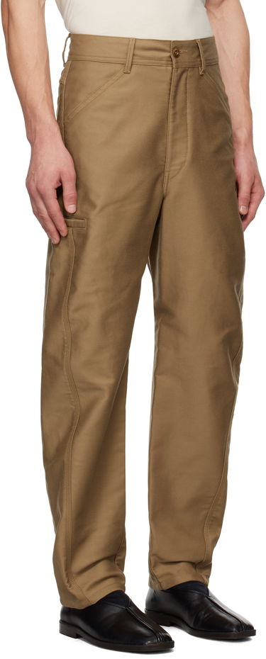 Карго панталони LEMAIRE LEMAIRE Twisted Workwear Trousers Кафяво | PA1161 LF1300, 1