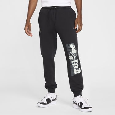 Спортни панталони Nike Ja Fleece Basketball Pants Черно | FZ1043-010, 3