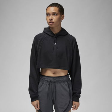 Суитчър Jordan Sport Cropped Sweatshirt Черно | DQ4390-010, 0