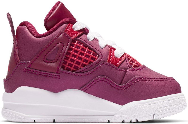 Кецове и обувки Jordan Jordan 4 Retro Valentine's Day (2019) Бургунди | BQ7672-661, 0