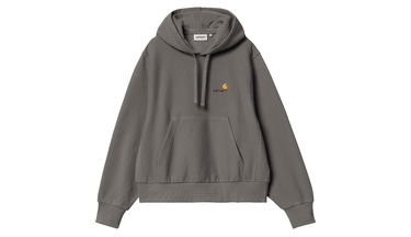Суитчър Carhartt WIP American Script Hooded Sweatshirt Сиво | I033650_33C_XX, 1