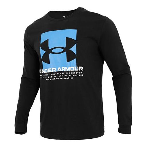 Тениска Under Armour Boxed Script Graphic Long Sleeve T-Shirt Черно | 1361691-001, 0