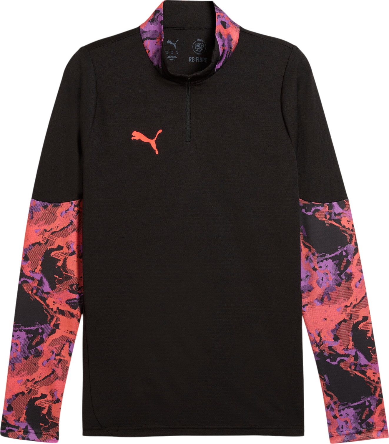 Фланелка Puma Puma individualCUP 1/4 Zip Training Top Черно | 659895-07, 0
