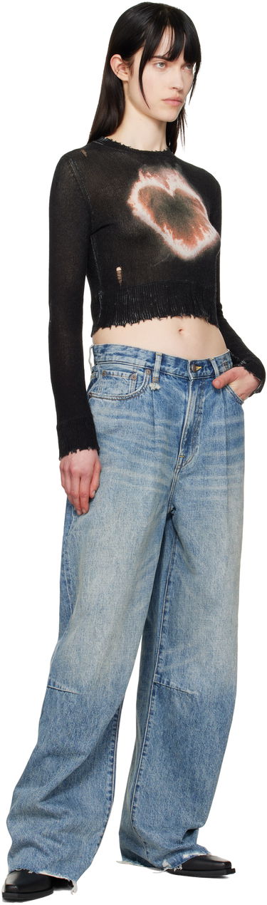 Дънки R13 R13 Wayne Articulated Knee Jeans Синьо | R13WD146-D149C, 3