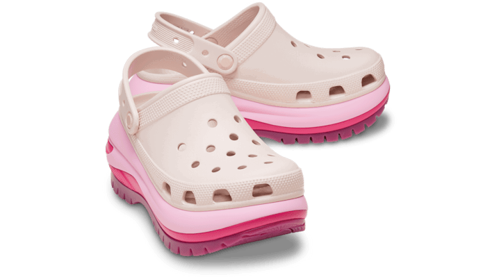 Кецове и обувки Crocs Mega Crush Matte Clogs Розово | 210749-6WS, 1
