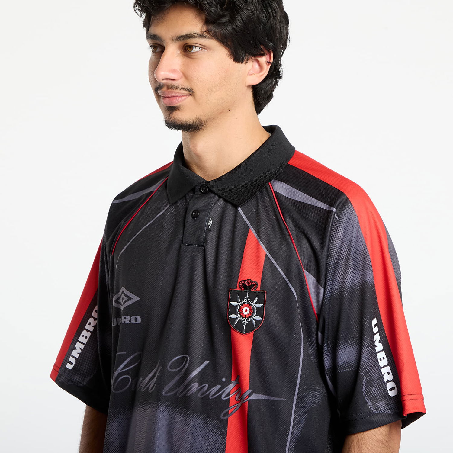 Поло тениска Umbro Cult Unity Jersey Polo L Многоцветен | UBMW0402FA251 BLK0042, 1