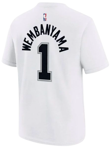 Фланелка Nike Nike NBA San Antonio Spurs T-Shirt Бяло | DR6397-102, 3