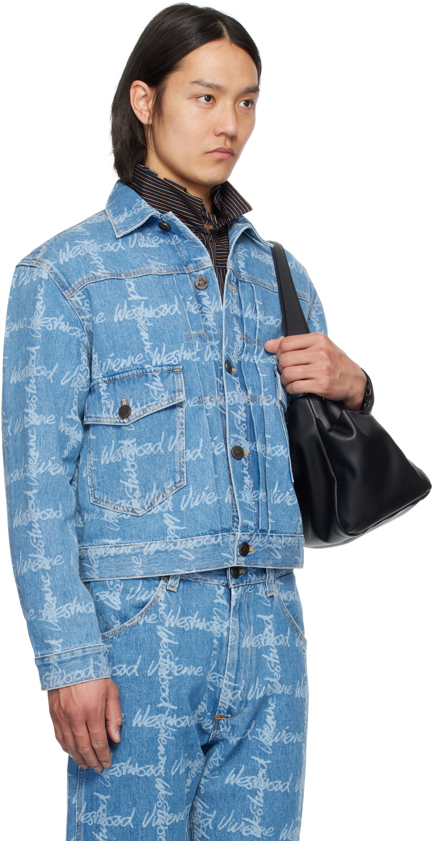 Яке Vivienne Westwood Vivienne Westwood Marlene Denim Jacket Синьо | 2801000E-W014I-, 1