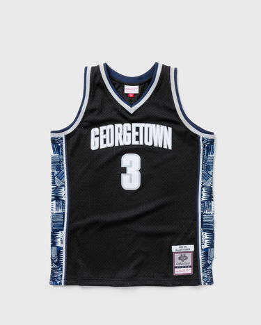 Фланелка Mitchell & Ness Mitchell & Ness Georgetown Hoyas 1995 Allen Iverson #3 Swingman Jersey Черно | SMJY4212-GTW95AIVBLCK, 2