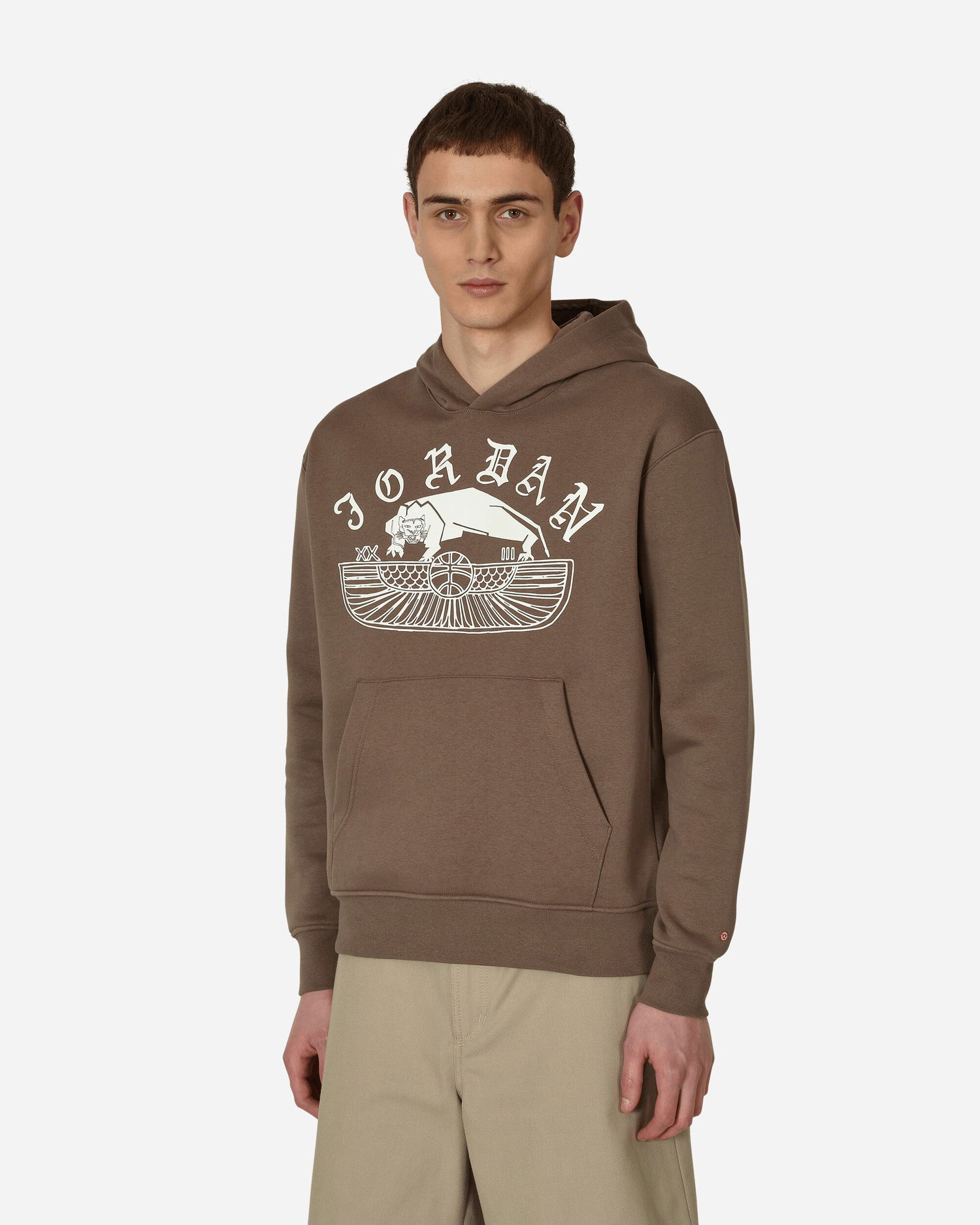 Суитчър Jordan Artist Series by Umar Rashid Hooded Sweatshirt Кафяво | DV7571-274, 0