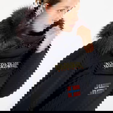 Парка Napapijri Faux Fur Hooded Winter Anorak Skidoo 2.0 XS Черно | NP0A4I5F0411, 2