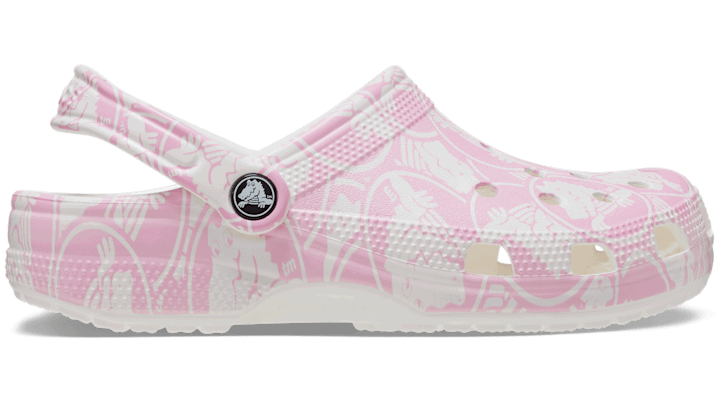Кецове и обувки Crocs Classic Duke Print Clogs Розово | 210003-6WY