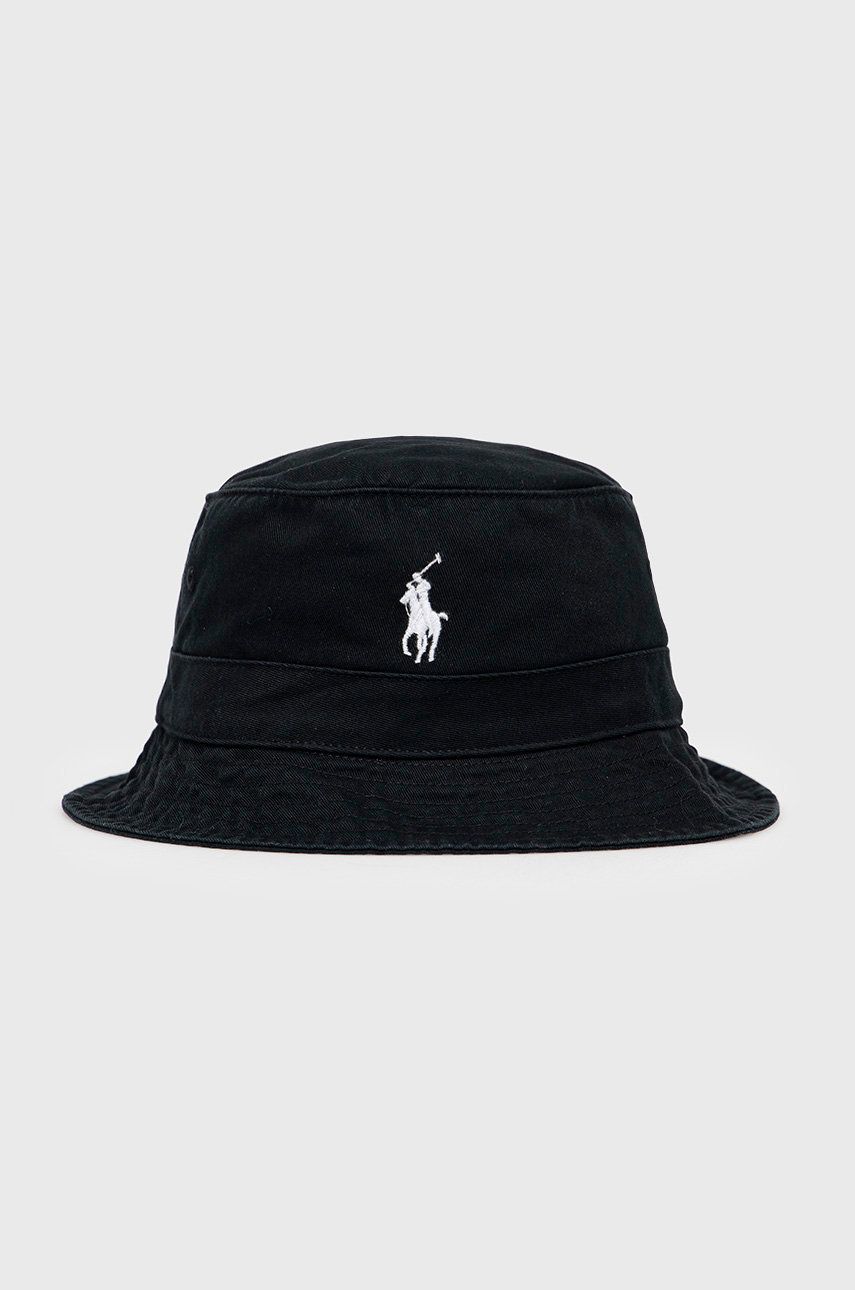 Шапка Polo by Ralph Lauren Black Bucket Hat Черно | 710798567006, 0
