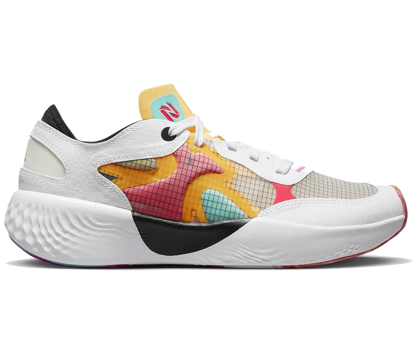 Кецове и обувки Jordan Delta 3 Nitro Low Luka Doncic White Black Dynamic Turquoise Многоцветен | DX1800-160, 0
