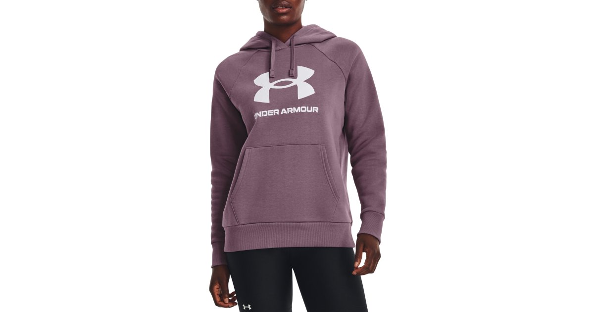 Суитчър Under Armour Rival Fleece Big Logo Hoodie Лилаво | 1379501-500, 1