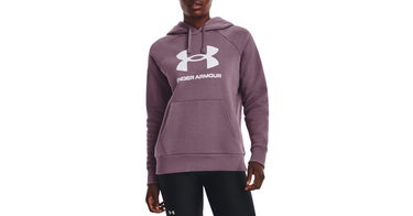 Суитчър Under Armour Rival Fleece Big Logo Hoodie Лилаво | 1379501-500, 1