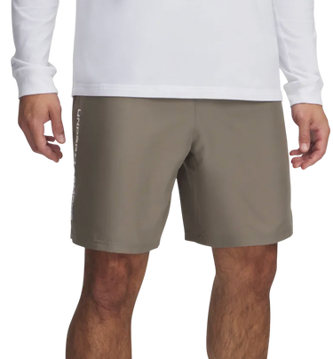 Къси панталони Under Armour Tech Woven Wordmark Shorts Бежово | 1383356-201, 0