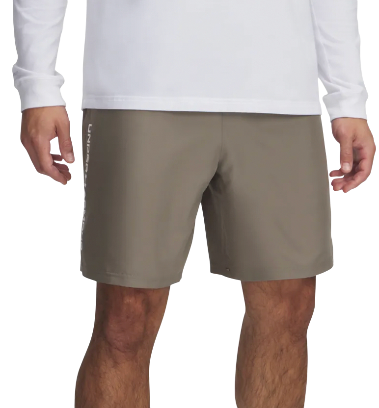 Къси панталони Under Armour Tech Woven Wordmark Shorts Бежово | 1383356-201