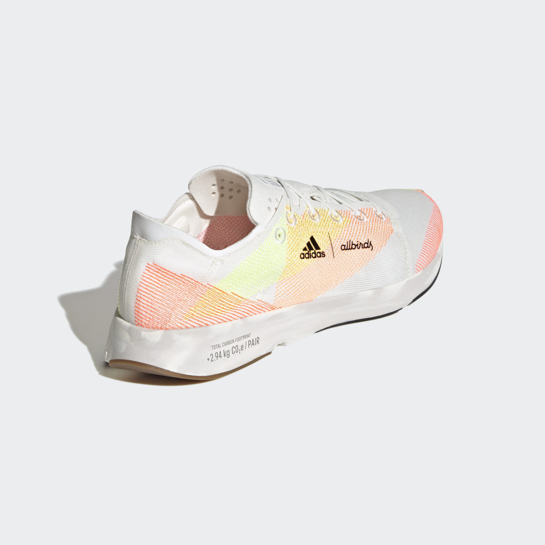 Кецове и обувки adidas Performance Allbirds x Adizero 2.94 KG CO2E Бяло | H02740, 1
