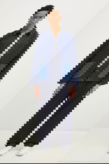 Дънки Carhartt WIP Loose Fit Denim Landon Pant Тъмно синьо | I030468.102, 4