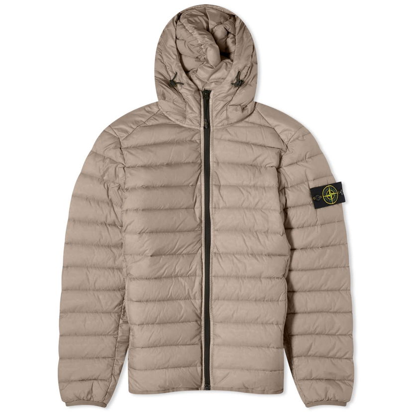 Яке Stone Island Lightweight Hooded Down Jacket Сиво | 801540124-V0092