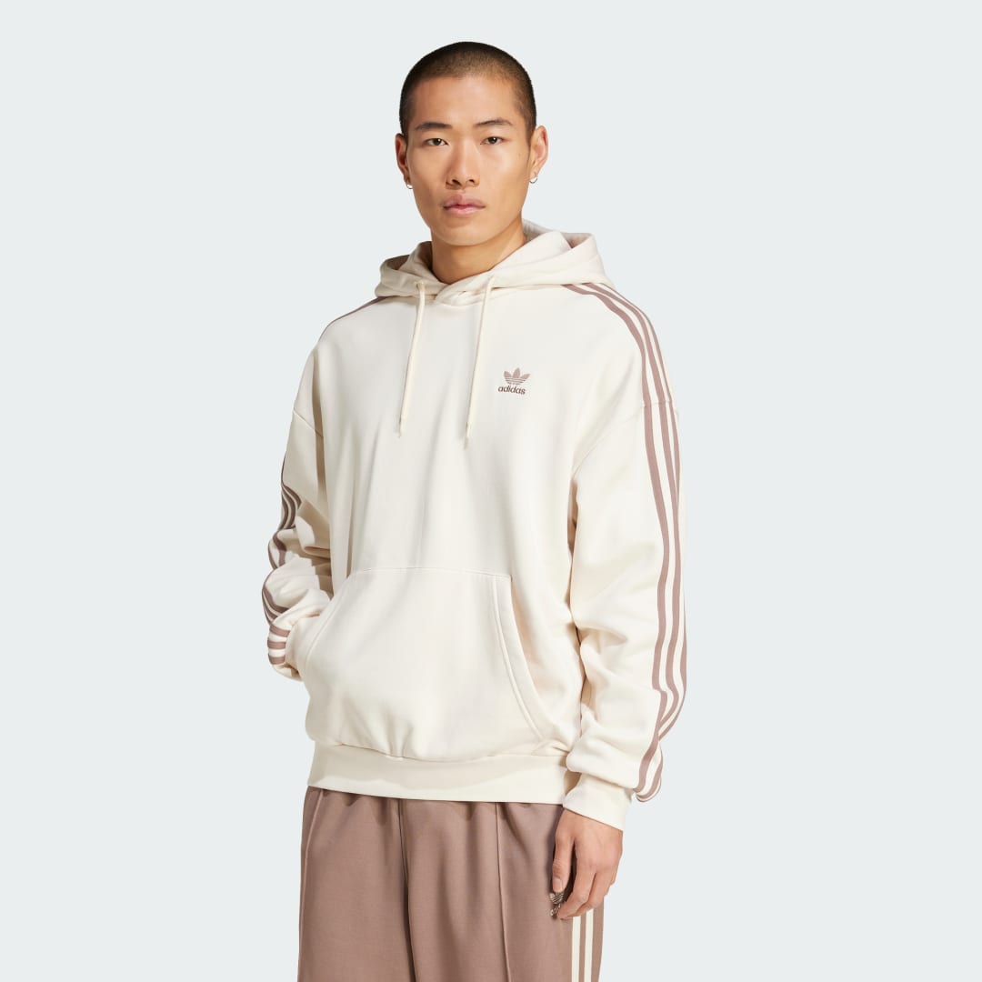 Суитчър adidas Performance Relaxed Fit Hoodie Бяло | JP1073, 0