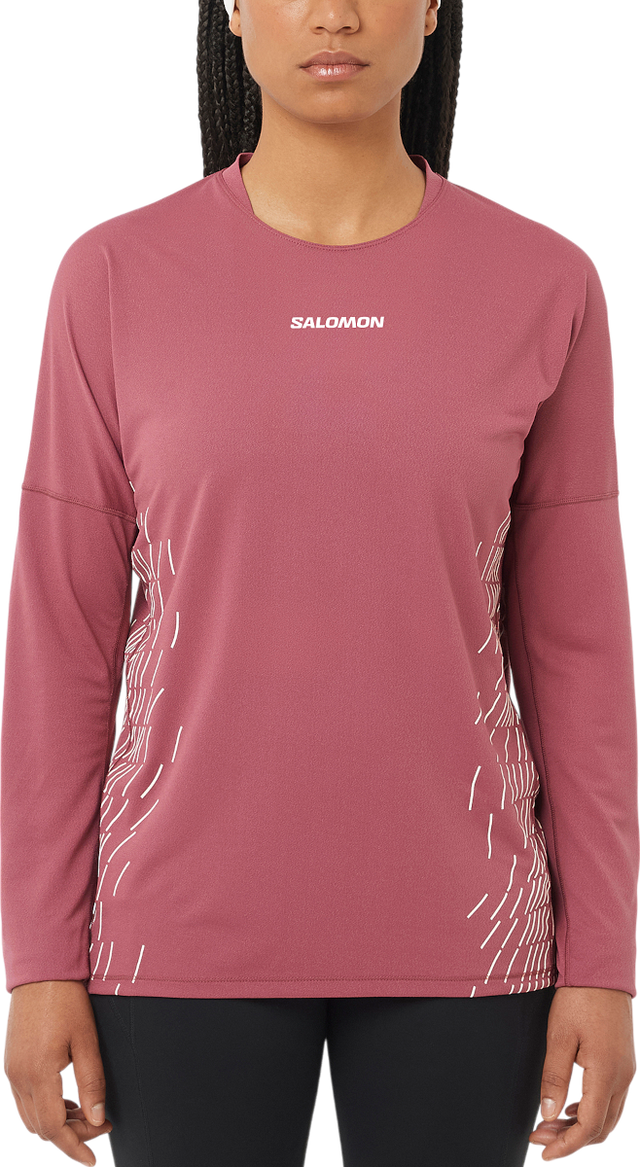 Salomon Sense Aero Graphic Long Sleeve T-Shirt