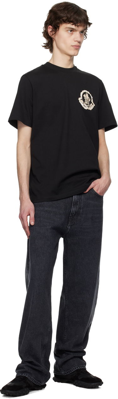Тениска Moncler Moncler Archivo Creativo T-Shirt Черно | K10918C0005289AJS, 4