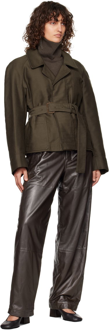 Панталони LEMAIRE Drawstring Parachute Pants Черно | PA1145 LL0094, 3