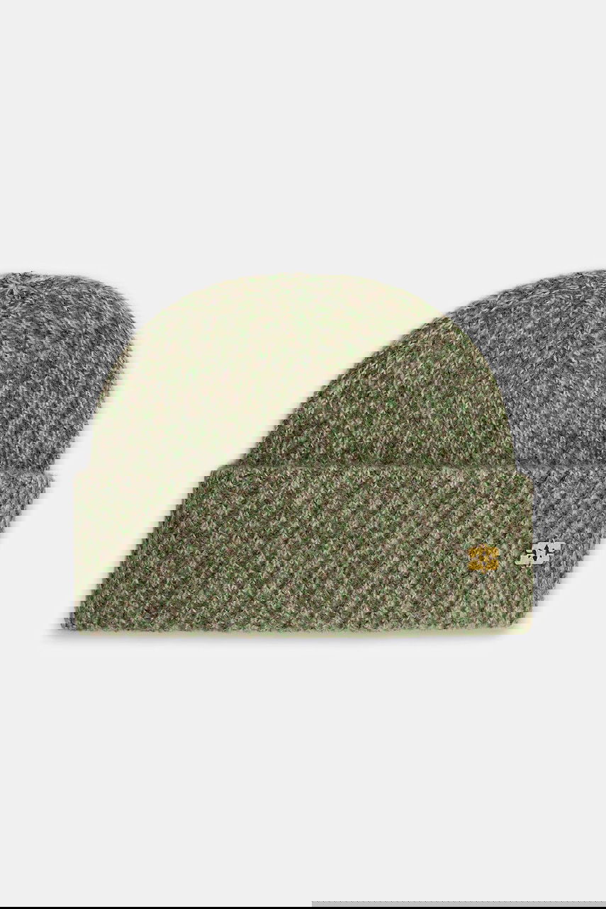 Шапка GANNI Ribbed Melange Brushed Mohair Beanie Многоцветен | A7097, 0