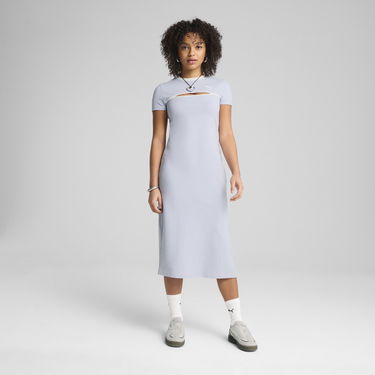 Pокля Puma WARDROBE ESS Midi Cutout Dress Синьо | 629769_47, 3