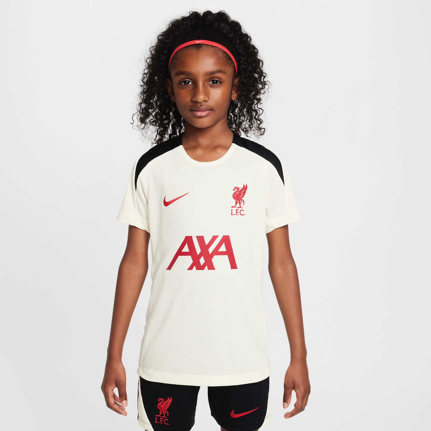 Фланелка Nike Liverpool FC Strike Special Edition Dri-FIT Short Sleeve Knit Soccer Jersey Big Kids Бяло | HJ3401-114, 1