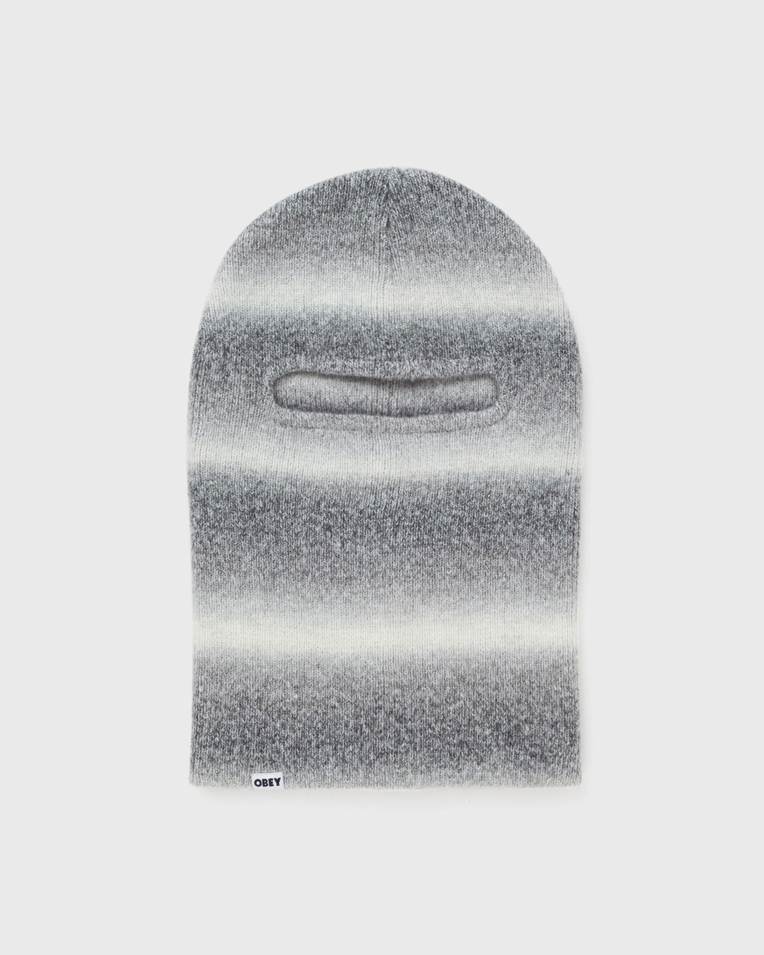 Шапка OBEY Striped Balaclava Сиво | 100540015-BKM, 0