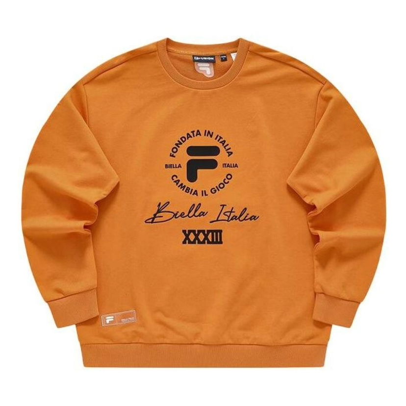 Суитчър FILA Fusion Logo Printed Sweater Оранжево
 | T11M345204F-OR