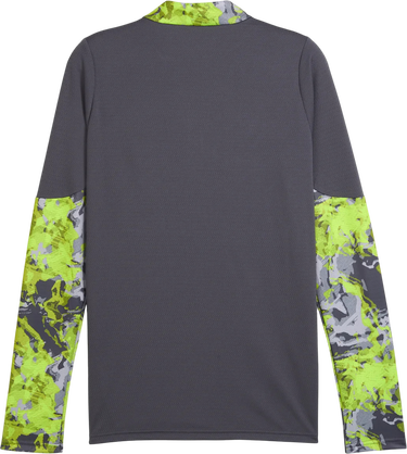 Тениска Puma individualCUP Long-sleeve 1/4 Zip Training Top Сиво | 659895-08, 2